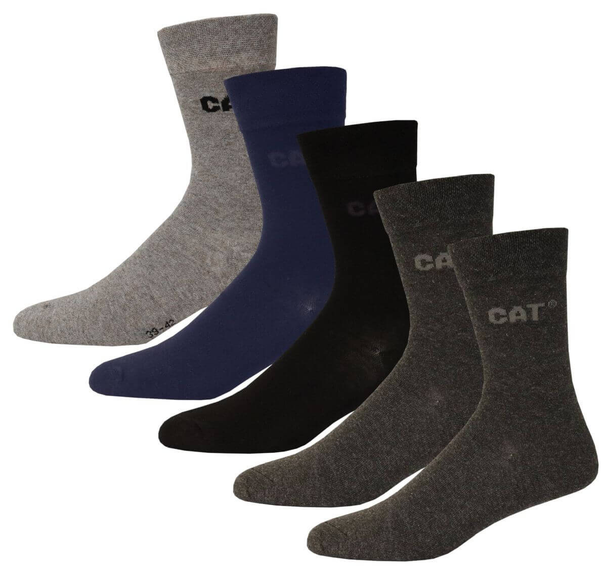 Cat Business Socken farbig 5er-Pack