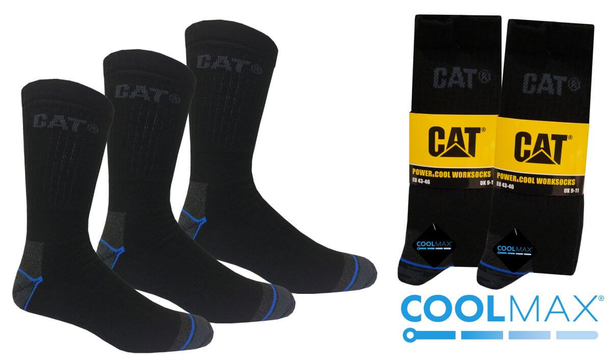 Cat Work Socken Power+Cool 3er-Pack