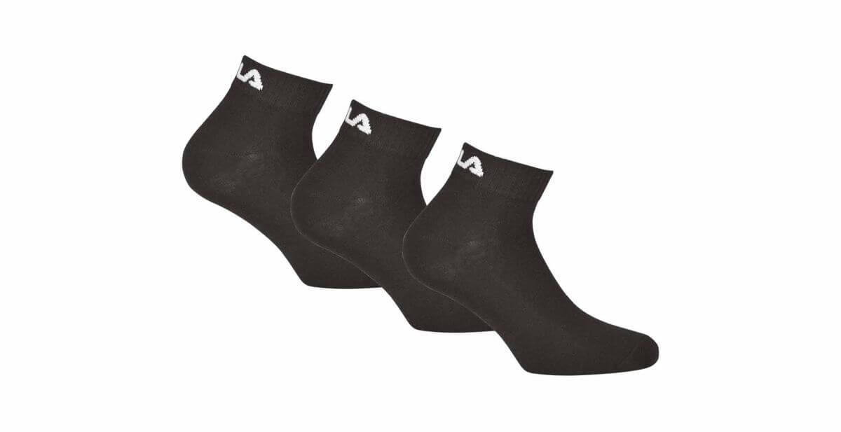 Quarter Plain Socks 3Pack