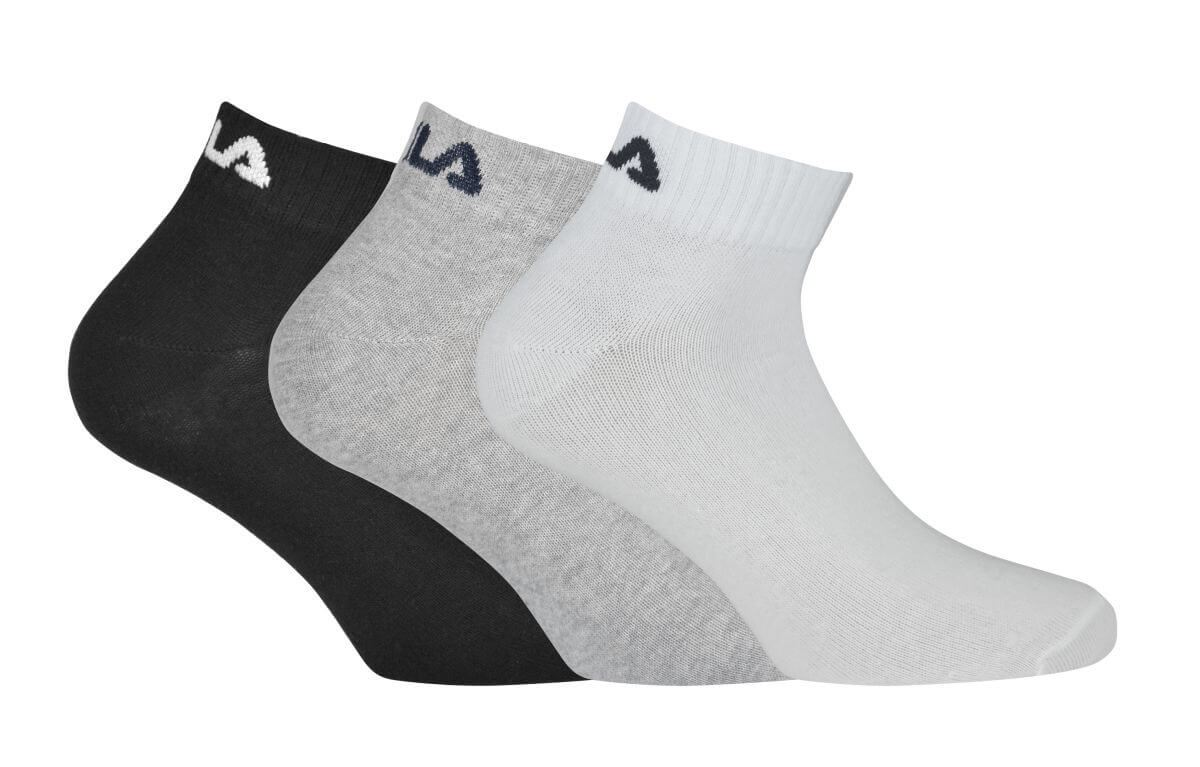 Quarter Plain Socks 3Pack – Bild 3